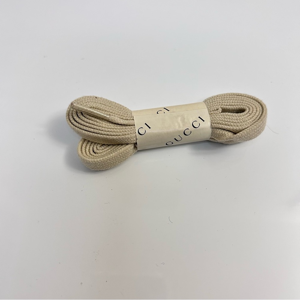Gucci Cream Shoelaces